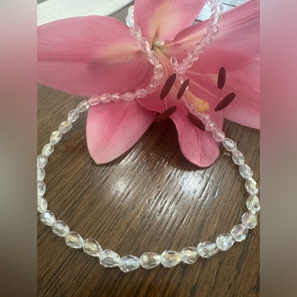 New Necklace Elegant crystal bead